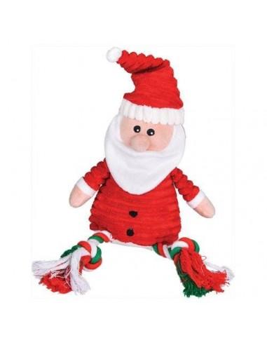 Peluche Père Noël Corde Sonore